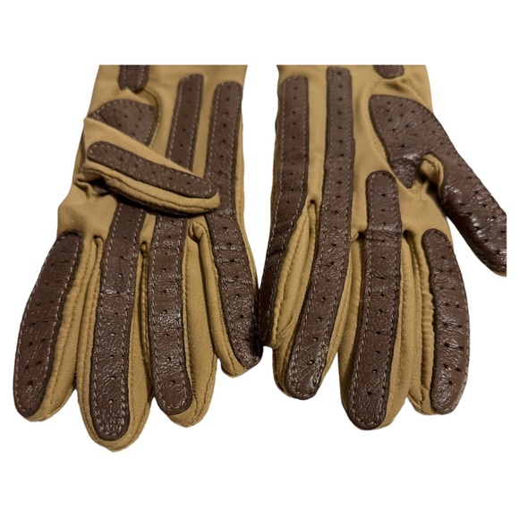 Isotoner Womens Driving Gloves Vintage Stretch One Size - Picture 3 of 5